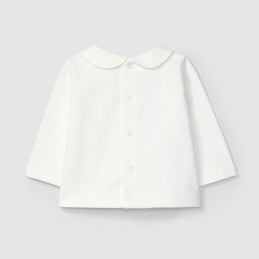 Longsleeve com gola redonda - Laranjinha