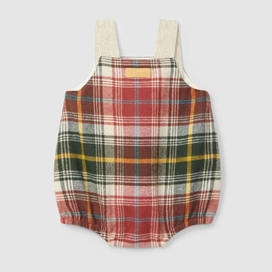 Fofo xadrez em flanela - Laranjinha