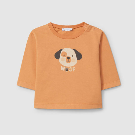 Longsleeve Woof - Laranjinha