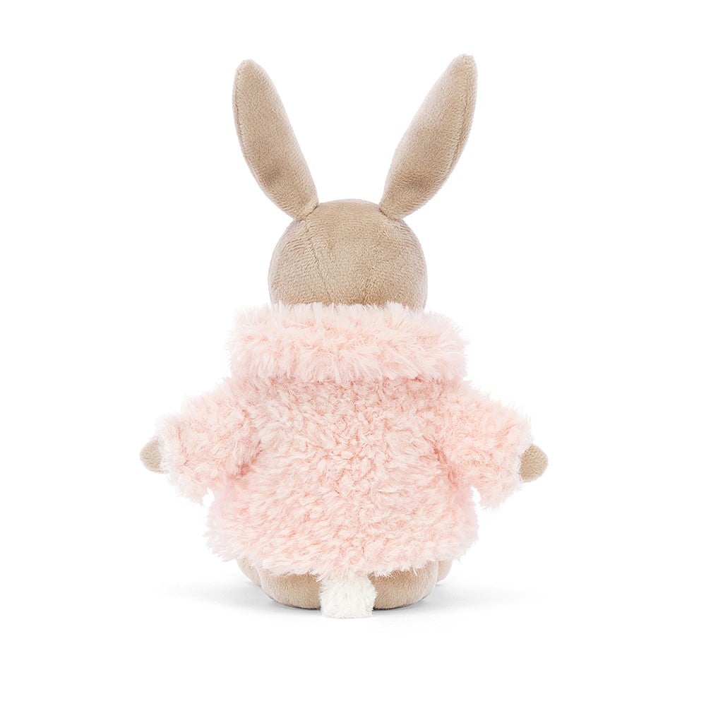 Plush Bunny with Pink Coat - Jellycat