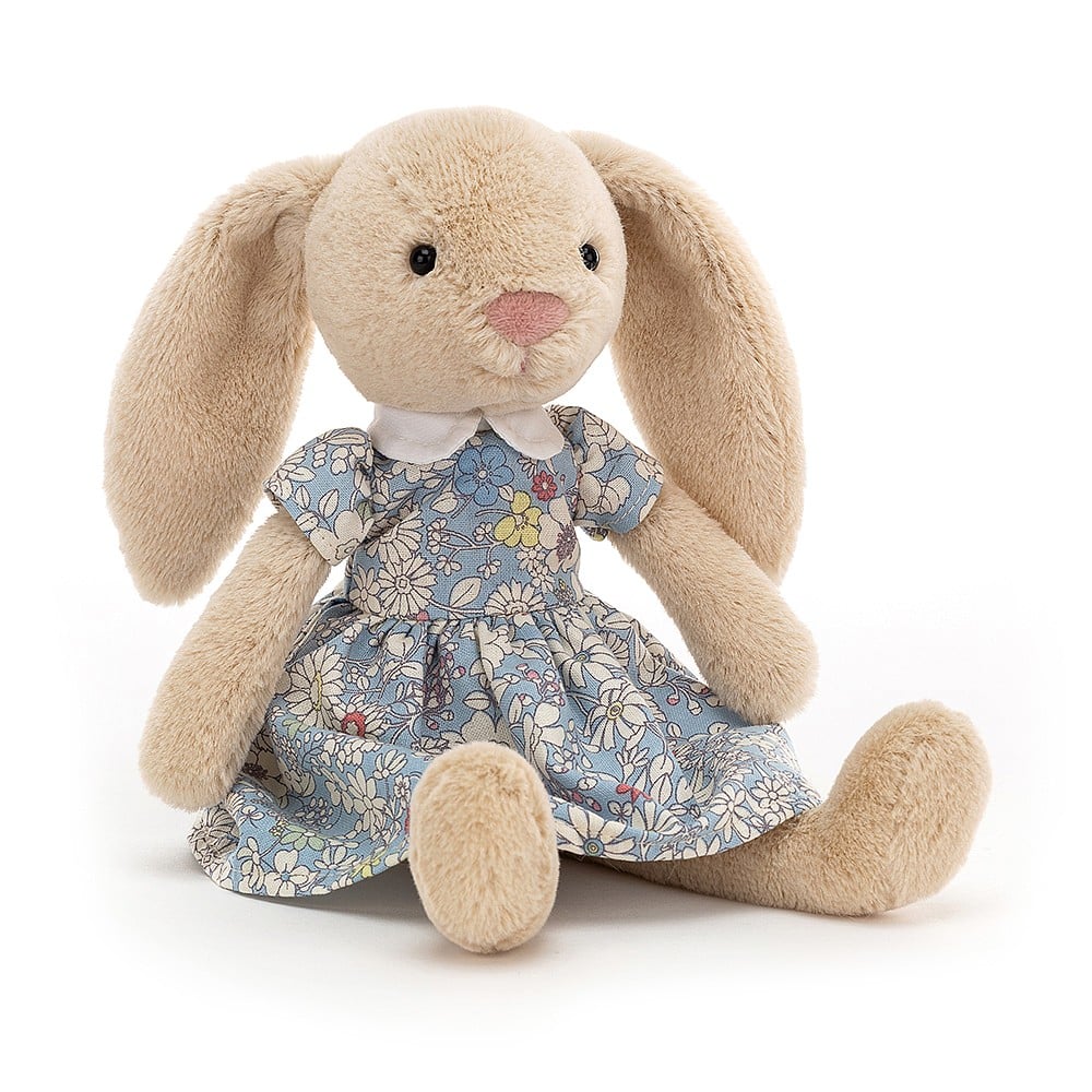 Plush Bunny Lottie Floral Dress - Jellycat
