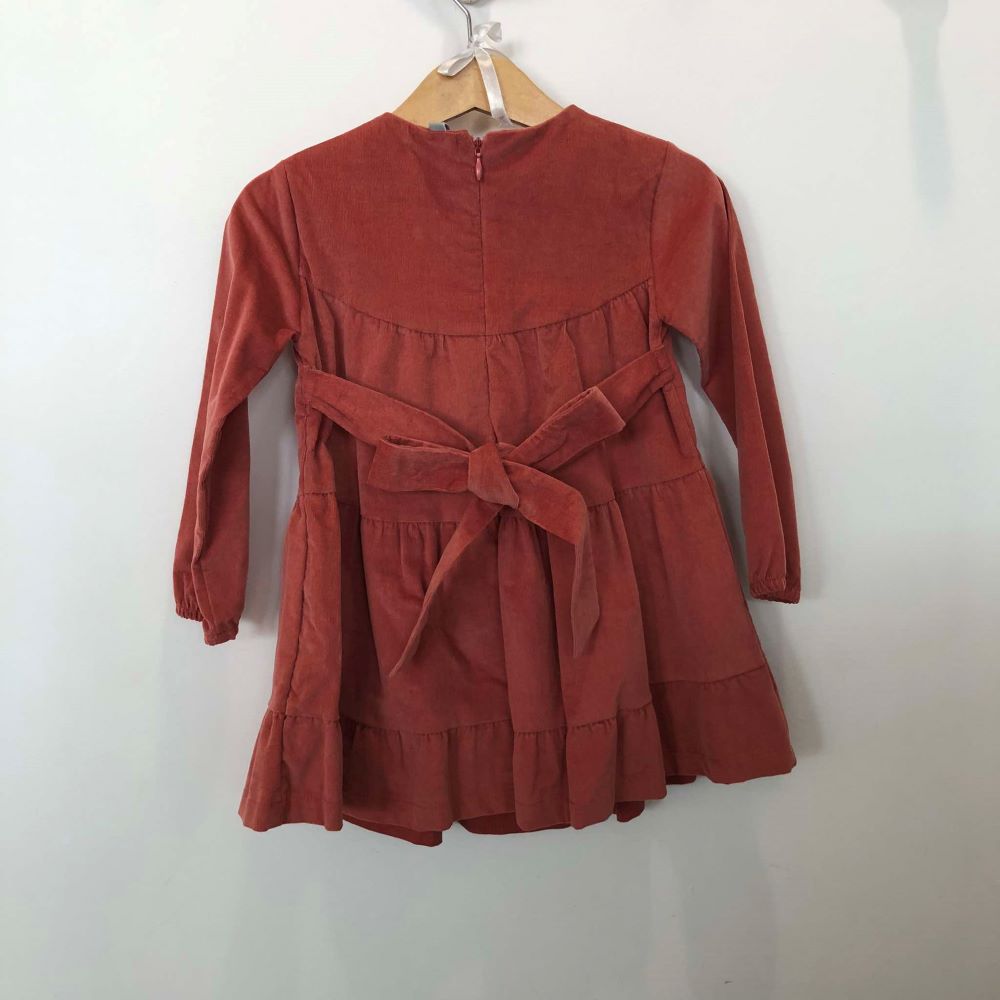 Robe rose en microbombazine - Lux Baby & Junior