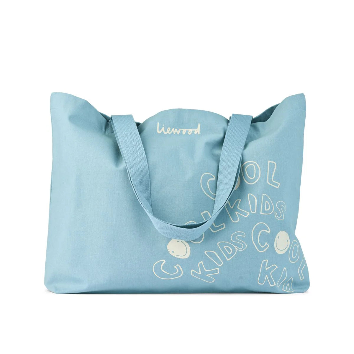 Large Tote Bag Cool kids / Beach blue - Liewood