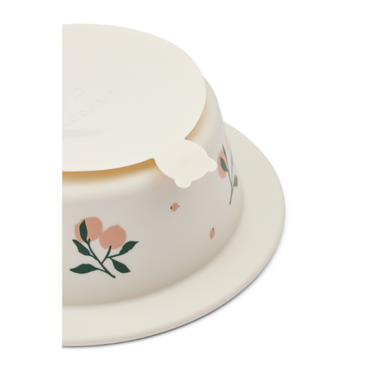 Peony Conjunto 2 unidades Tigela de Sucção Peach - Liewood