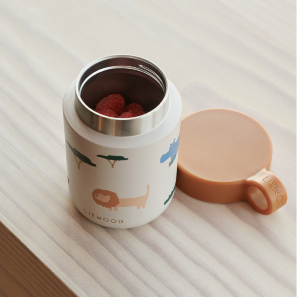 Thermos pour aliments et boissons en acier Kian - Liewood