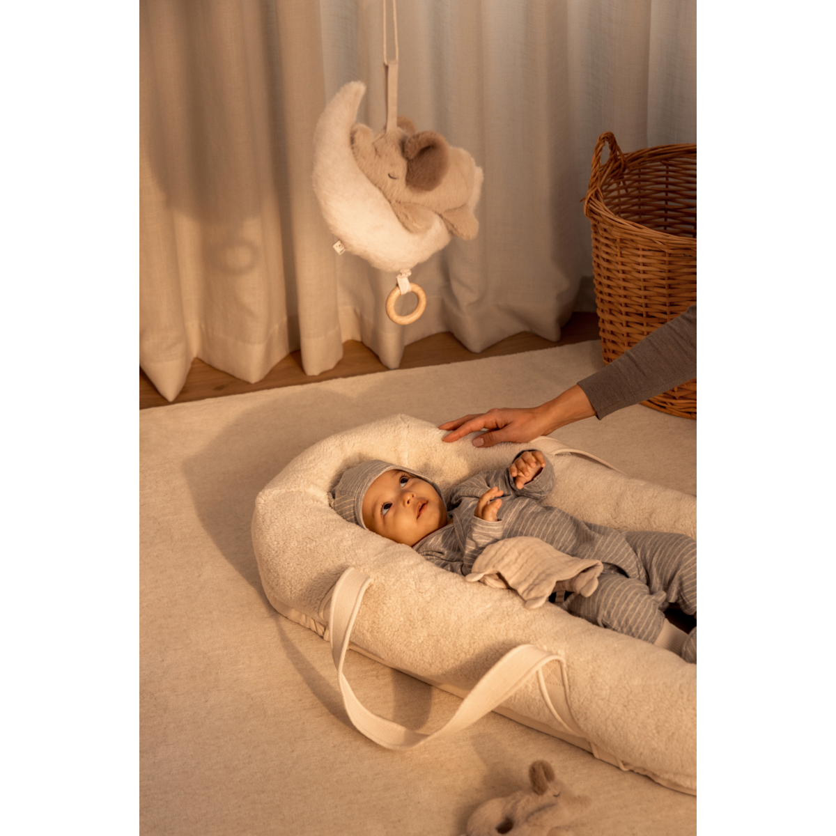 Mandy Móbile musical bebé elefante - Liewood