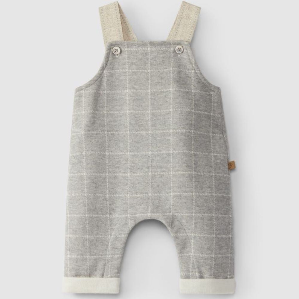 Checkered dungarees - Laranjinha