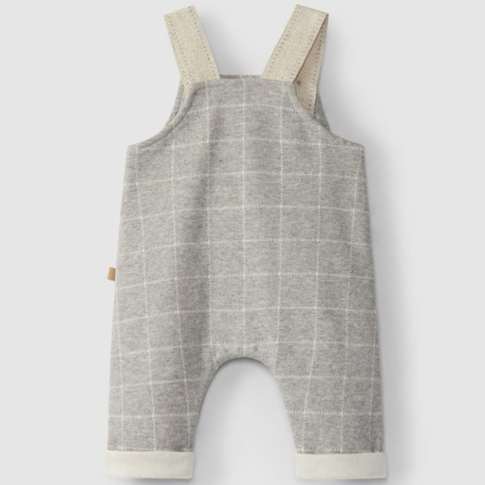 Checkered dungarees - Laranjinha