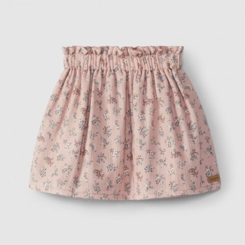 Reversible pull-up skirt - Laranjinha