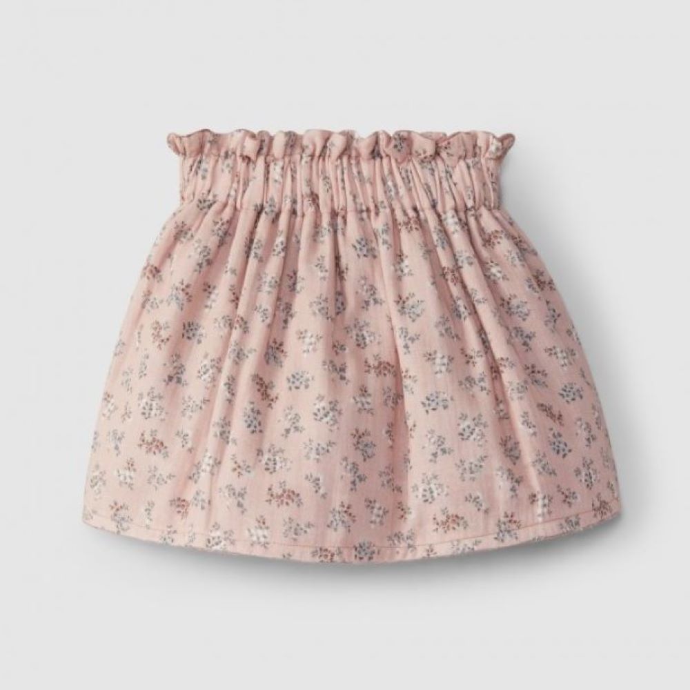 Reversible pull-up skirt - Laranjinha