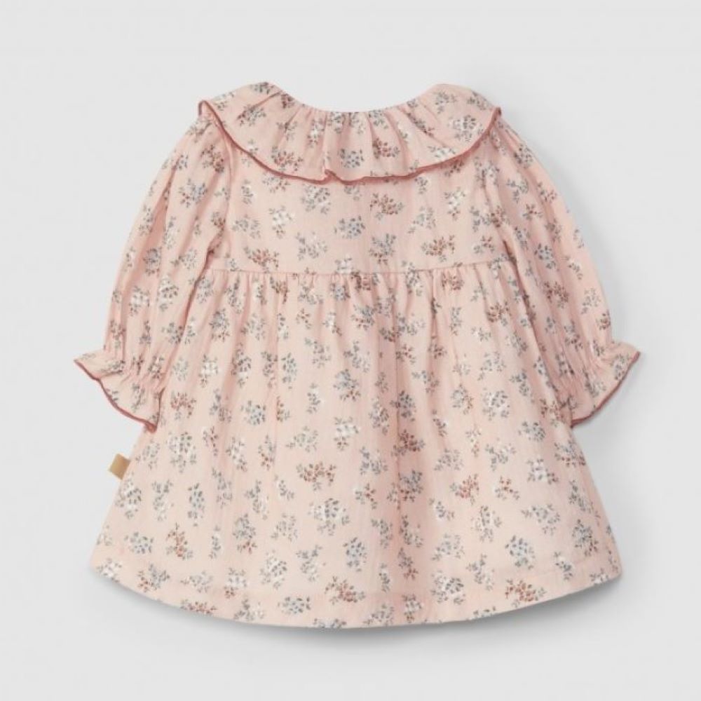 Robe en mousseline fleurie - Laranjinha