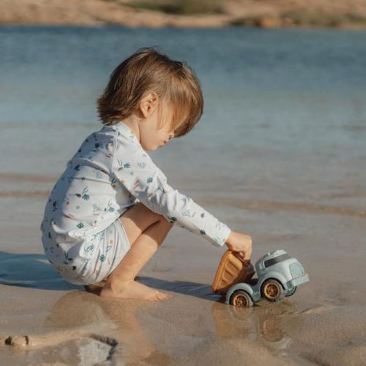 Camion de transport de sable bleu Ocean Dreams - Little Dutch