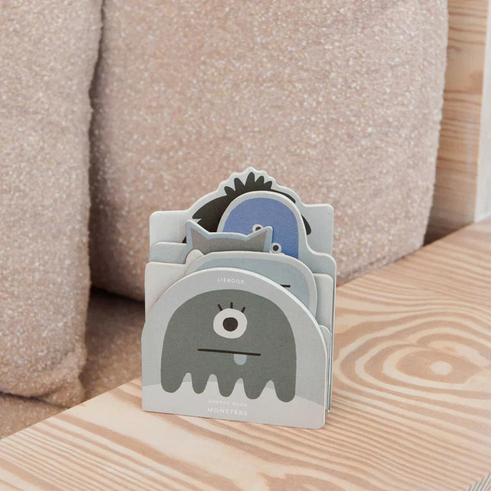 Livro com páginas recortadas Monsters - Liewood