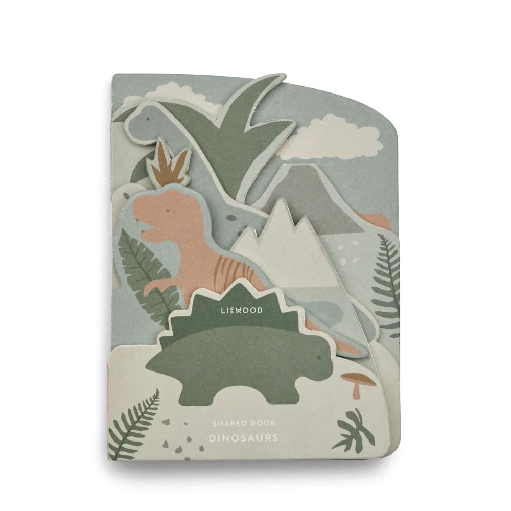 Livro com páginas recortadas Dinosaurs - Liewood