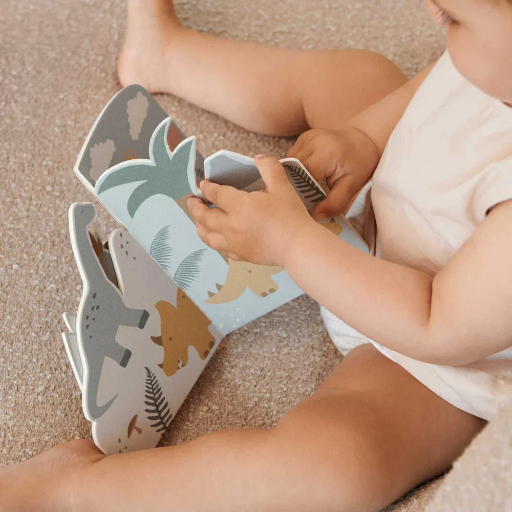 Livro com páginas recortadas Dinosaurs - Liewood