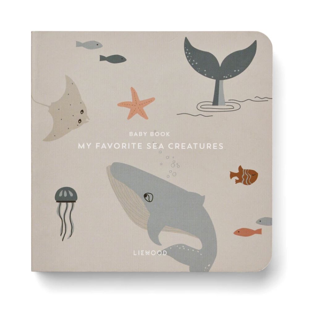 Livro de Bebé Ilustrado My Favorite Sea Creatures - Liewood
