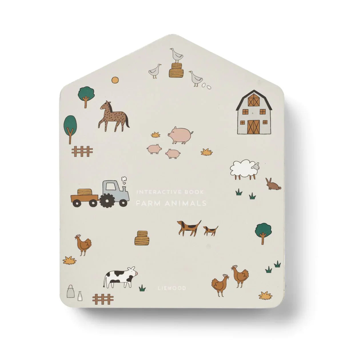 Livro Ilustrado Interativo Farm Animals - Liewood
