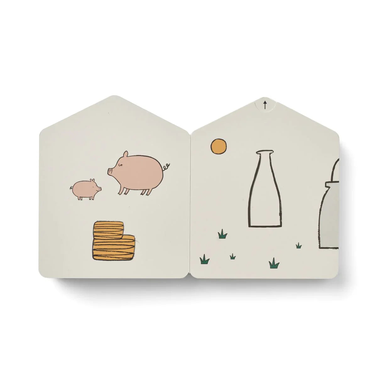 Livro Ilustrado Interativo Farm Animals - Liewood