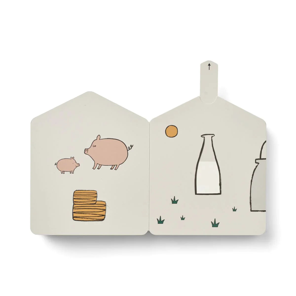 Livro Ilustrado Interativo Farm Animals - Liewood