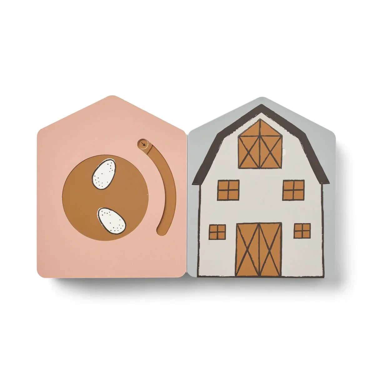 Livro Ilustrado Interativo Farm Animals - Liewood