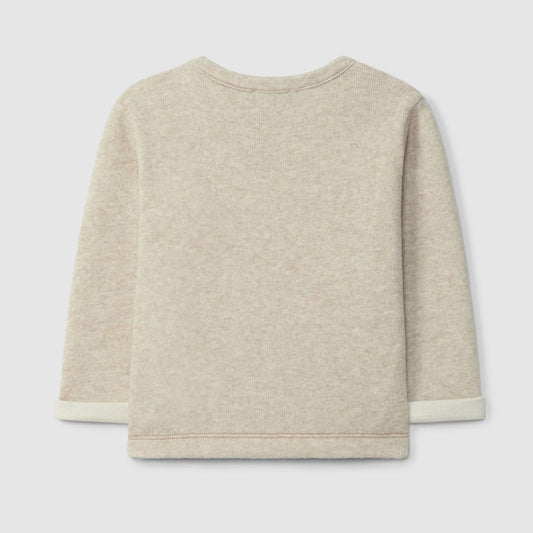 Longsleeve jipe em malha dupla - Laranjinha
