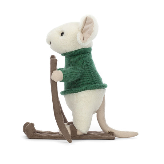 Peluche Merry Mouse Skiing -  Jellycat