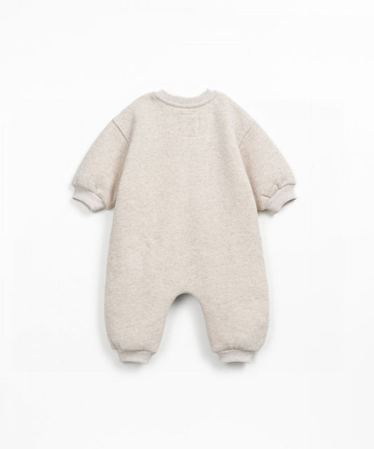 Macacão de malha com abertura no ombro - Play Up