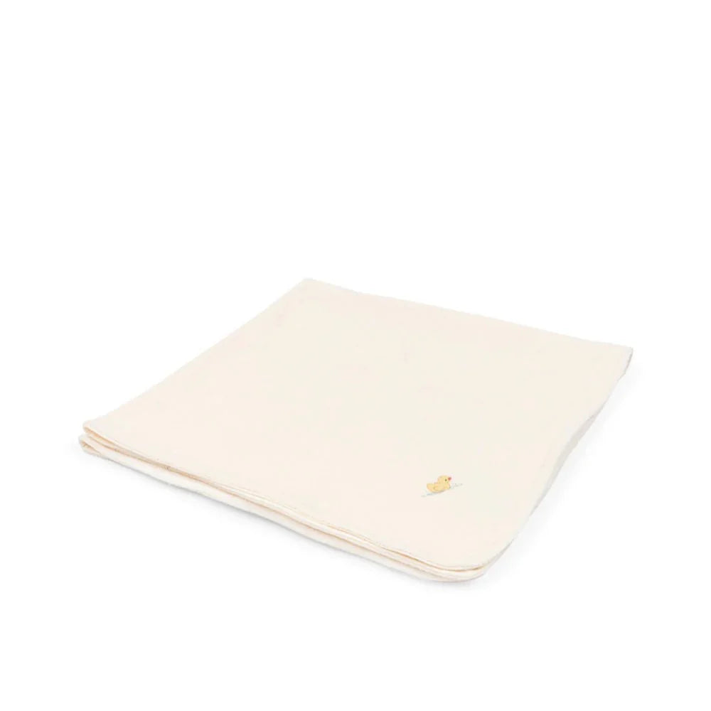 Manta de bebé dupla face em algodão orgânico - Fanga Fontana - Konges Slojd