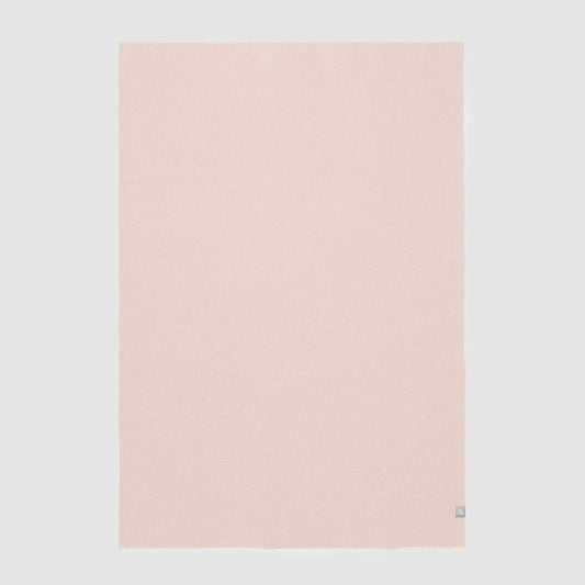Manta em malha polar de algodão orgânico rosa - Snug