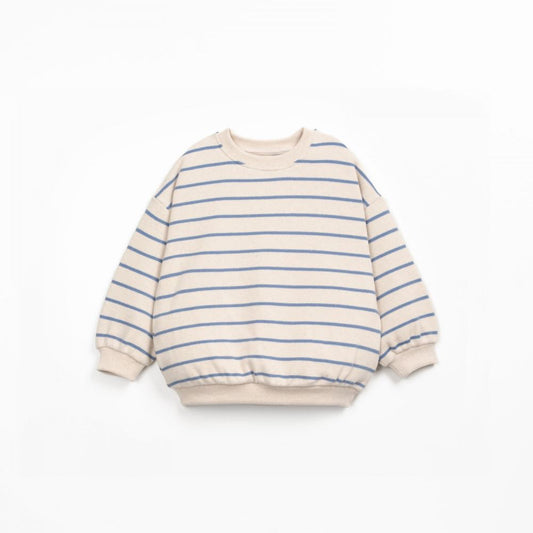 Camisola de malha às riscas com punhos Watercolor - Play Up