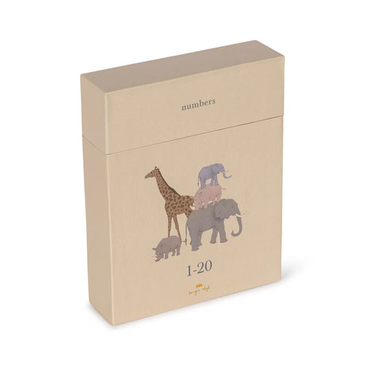 Cartões Educativos Números - Konges Slojd