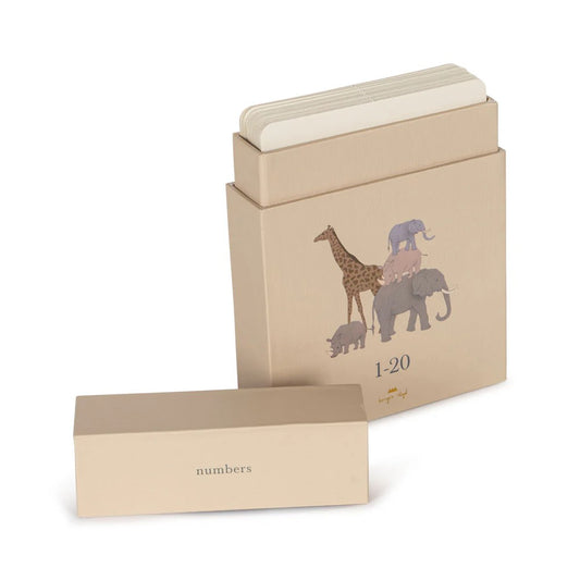 Cartões Educativos Números - Konges Slojd