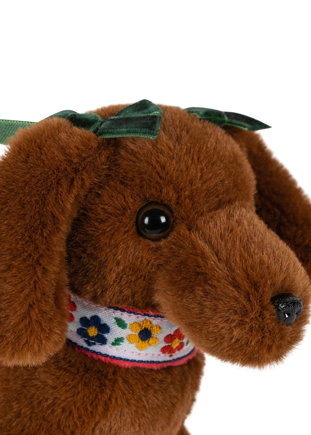 Peluche Cão Salsicha em caixa presente - Konges Slojd