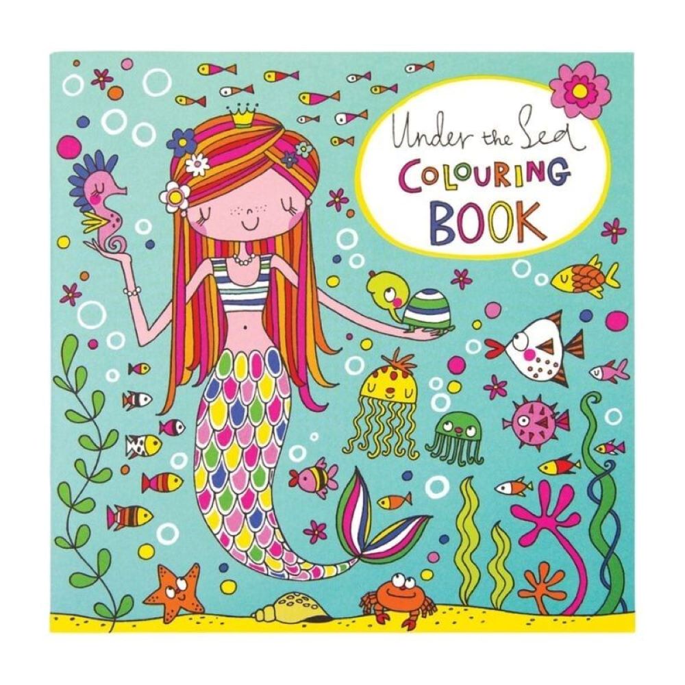 Livro de Colorir Under the Sea - Rachel Ellen Designs