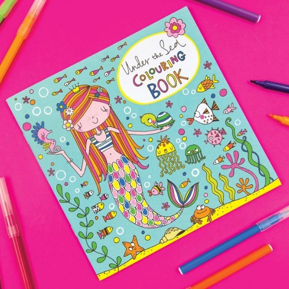 Livro de Colorir Under the Sea - Rachel Ellen Designs