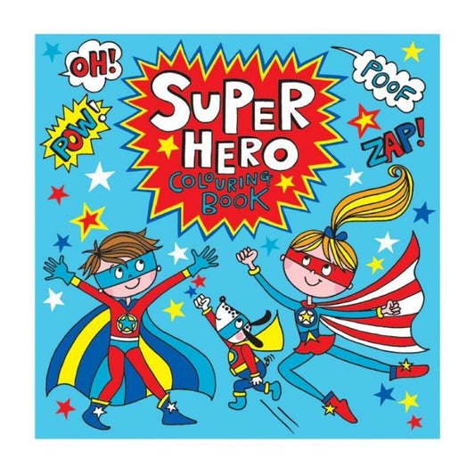 Livro de Colorir Super Hero - Rachel Ellen Designs