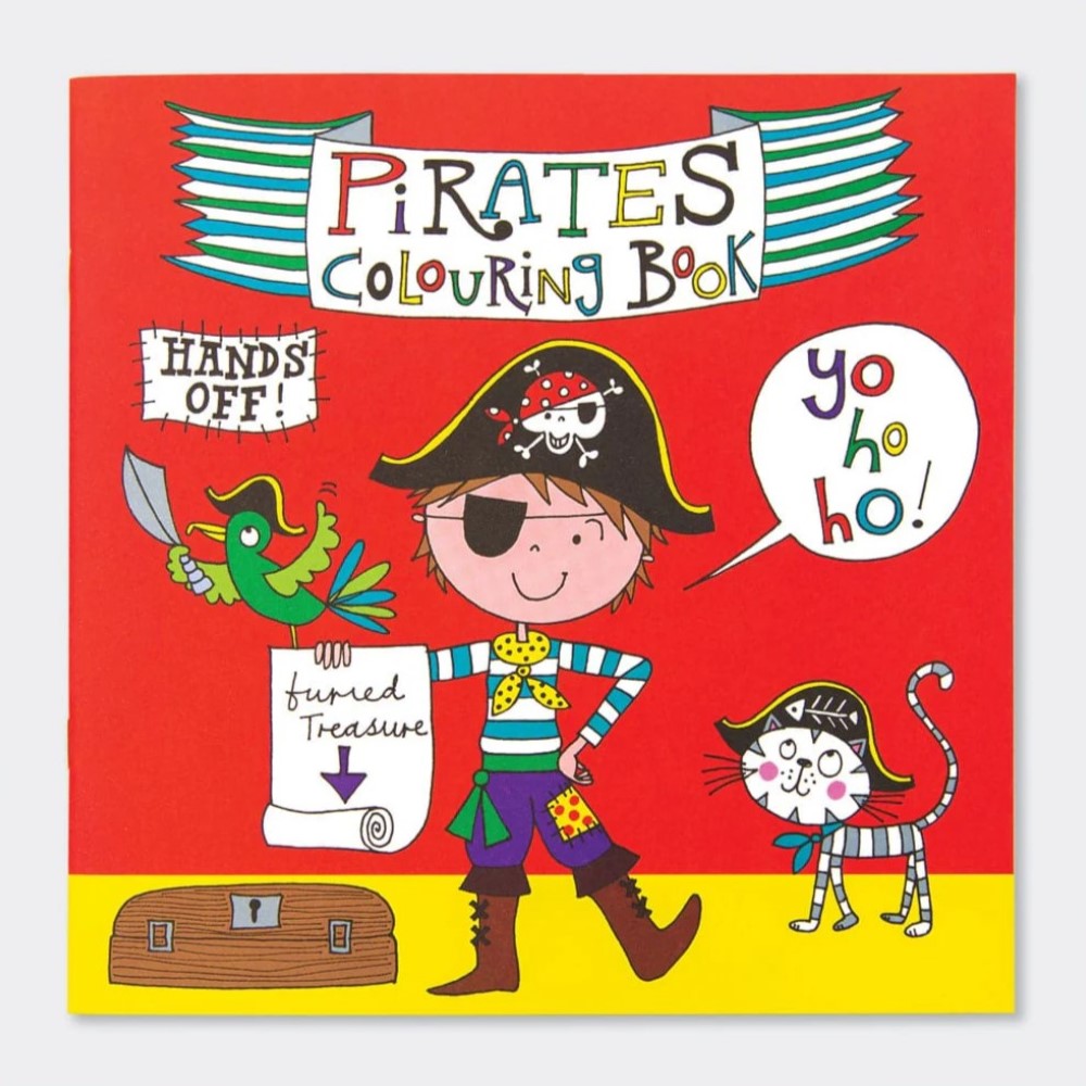 Livro de Colorir Pirates - Rachel Ellen Designs