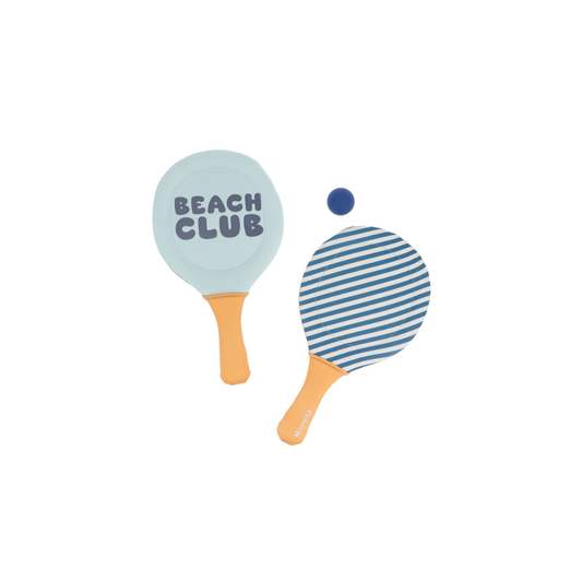 Raquetes de Praia em Neopreno com Bola Stripes - Monnëka
