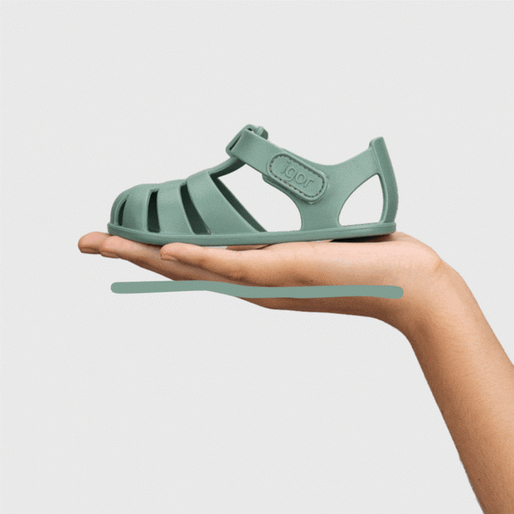 Sandale Nemo Solid Green - Igor