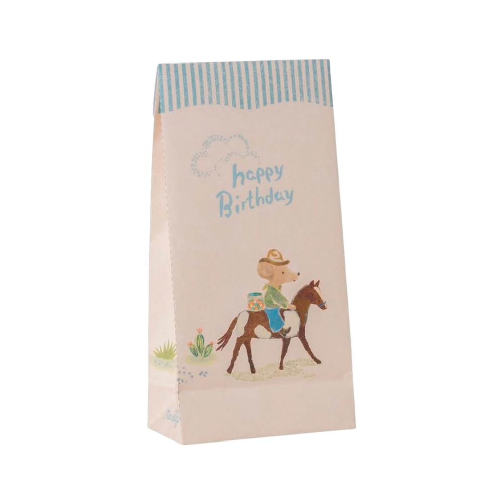 Sacos de Surpresas Happy Birthday Cowboy (12 unidades) - Maileg
