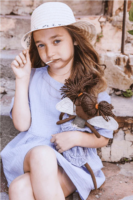 Boneca De Pano Fada Feline - Picca Loulou