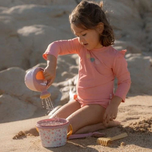 Set Brinquedos de Praia Pink Flower - Little Dutch