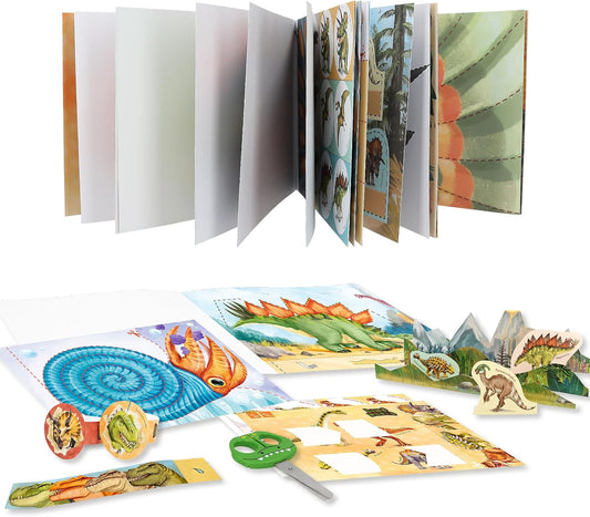 Snip Snap Book - Dino World