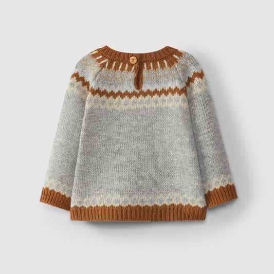 Jacquard knit sweater - Snug
