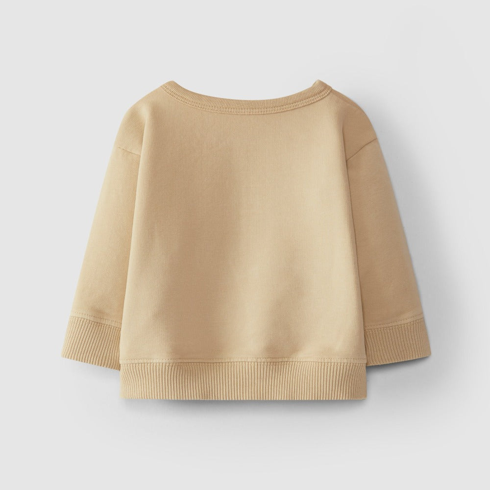 Sweater with wool embroidery - Snug