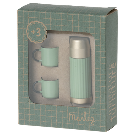 Conjunto Termo e Canecas Miniatura - Maileg