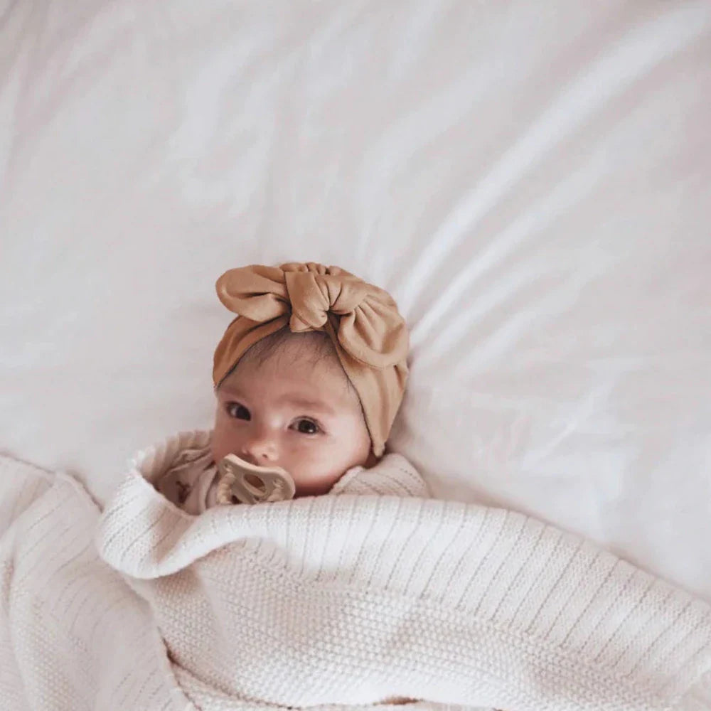 Turbans en coton Hibbie Knot - Mme Ertha