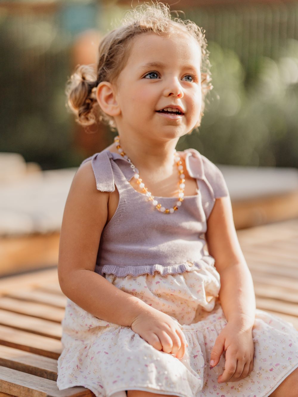 Vestido de alças com estampado floral | BREEZE - Wedoble