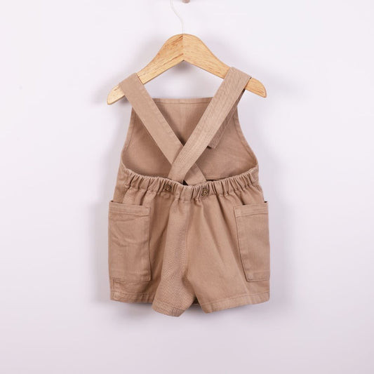 Jardineiras curtas de algodão | SUMMER IN THE VILLAGE - Wedoble