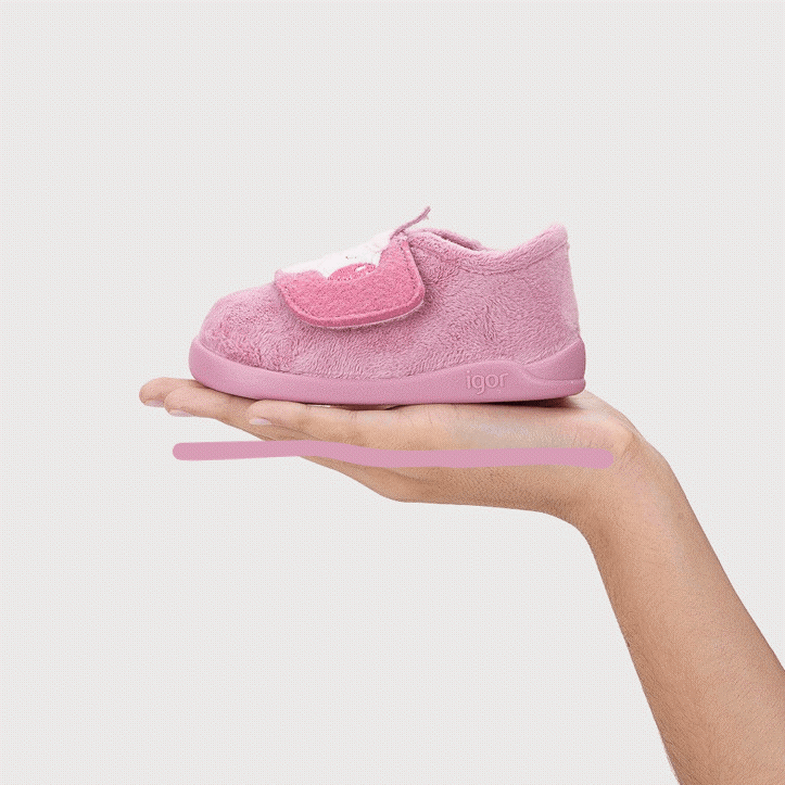 Chaussons Homie Unicorn Rose - Igor